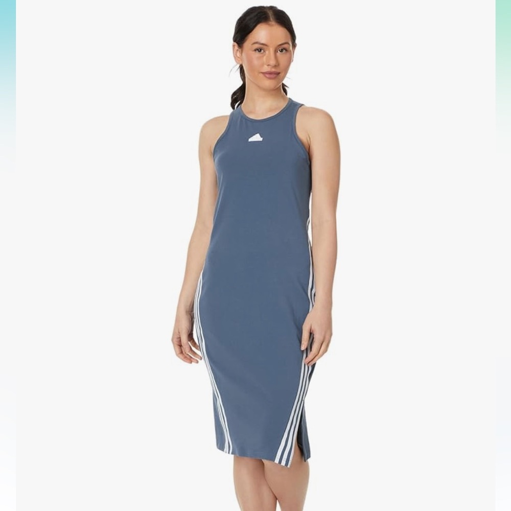 adidas dusty blue Future Icons Dress